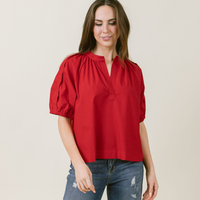 Henley Blouse